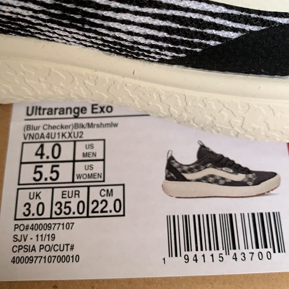 VANS ULTRARANGE EXO BLUR CHECKERBOARD WMNS - Picture 14 of 14